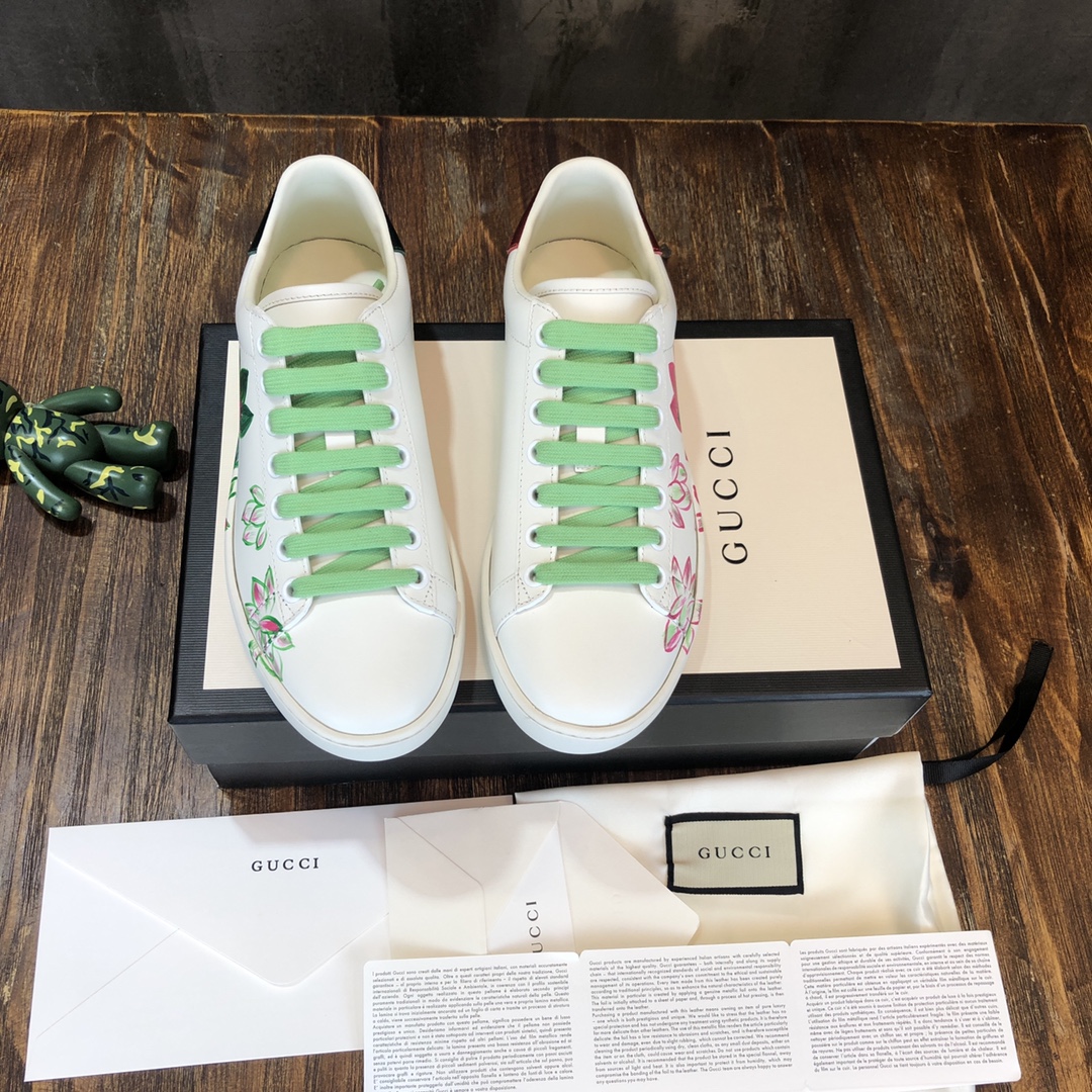 Gucci Ace embroidered sneaker 45 - vstockx