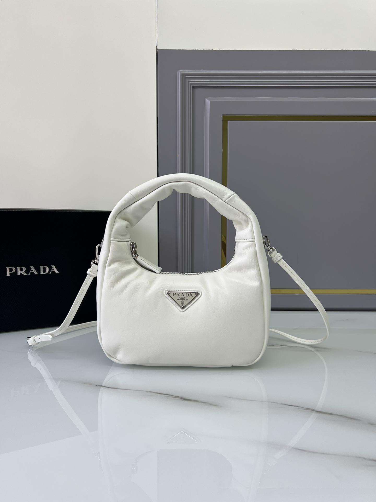 handbags prada 1BA384 21*12.5*6.5 - vstockx