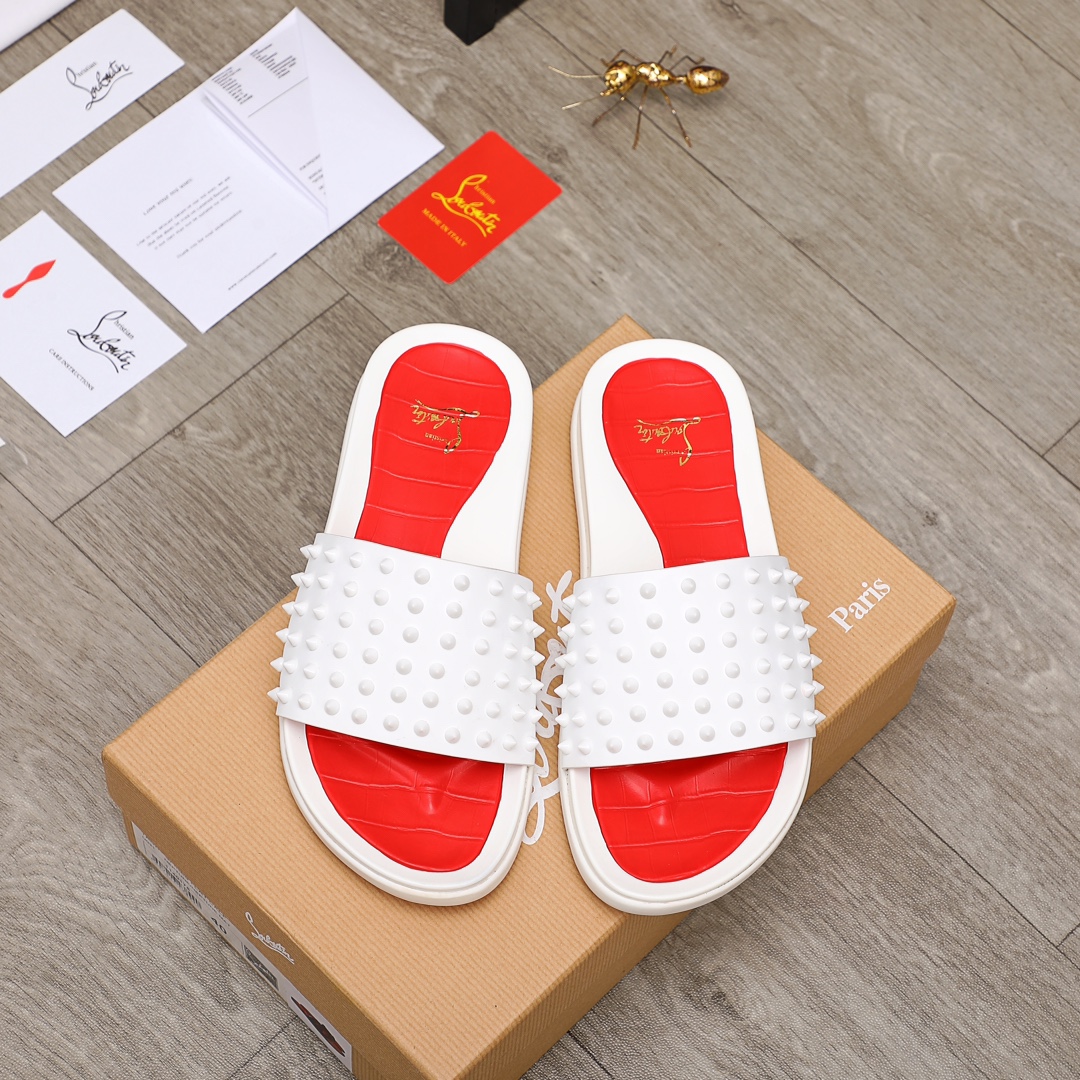 Christian Louboutin Loubi Flip 7 - vstockx
