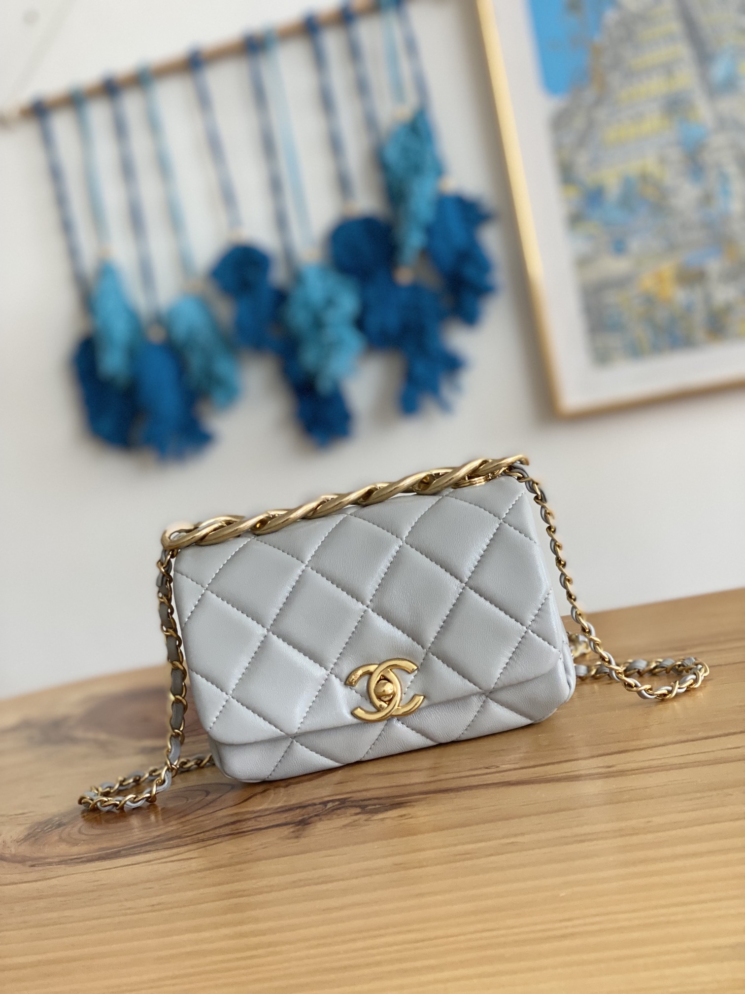 Handbag Chanel 3365 size 17X11.5X8.5 Cm - vstockx