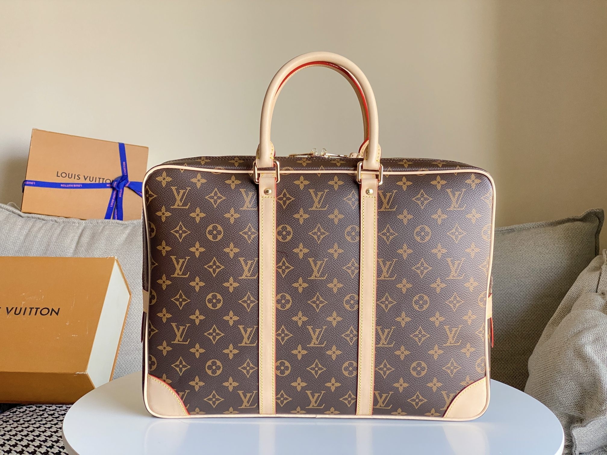 handbag Louis Vuitton N41124 41 x 31 x 7 cm - vstockx