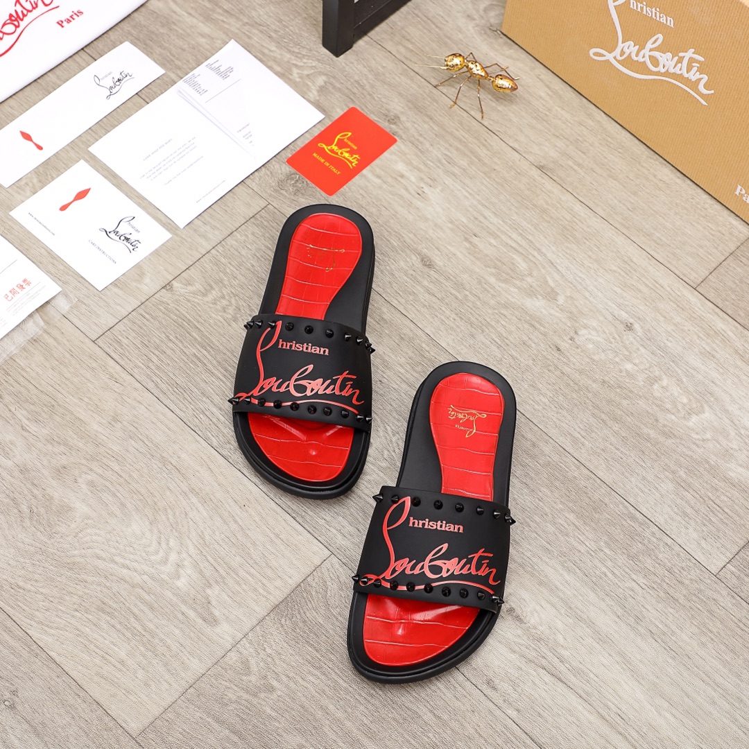 Christian Louboutin Loubi Flip 10 - vstockx