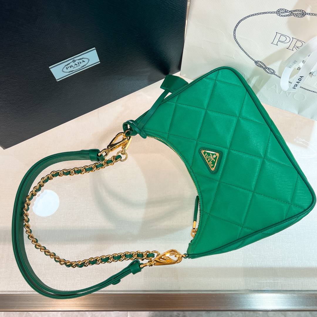 handbags prada Hobo 1BC204 Size:22*18*6cm - vstockx