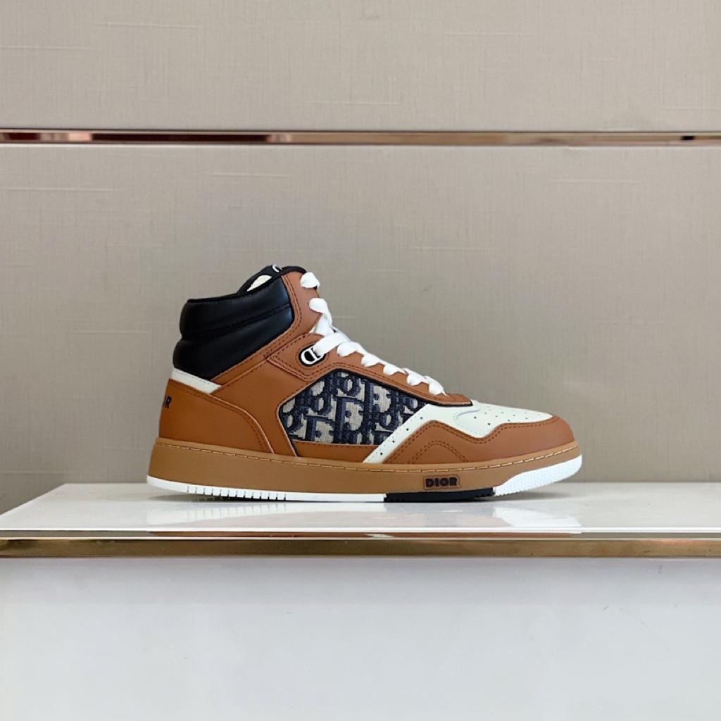 Dior B27 High Coffee Cream Black - vstockx