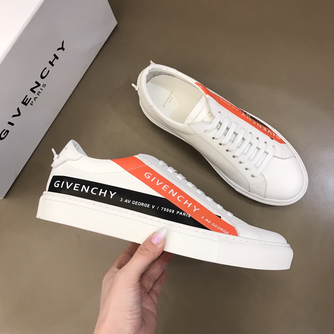 Givenchy Urban Street Logo-print Leather Sneakers 24 - vstockx