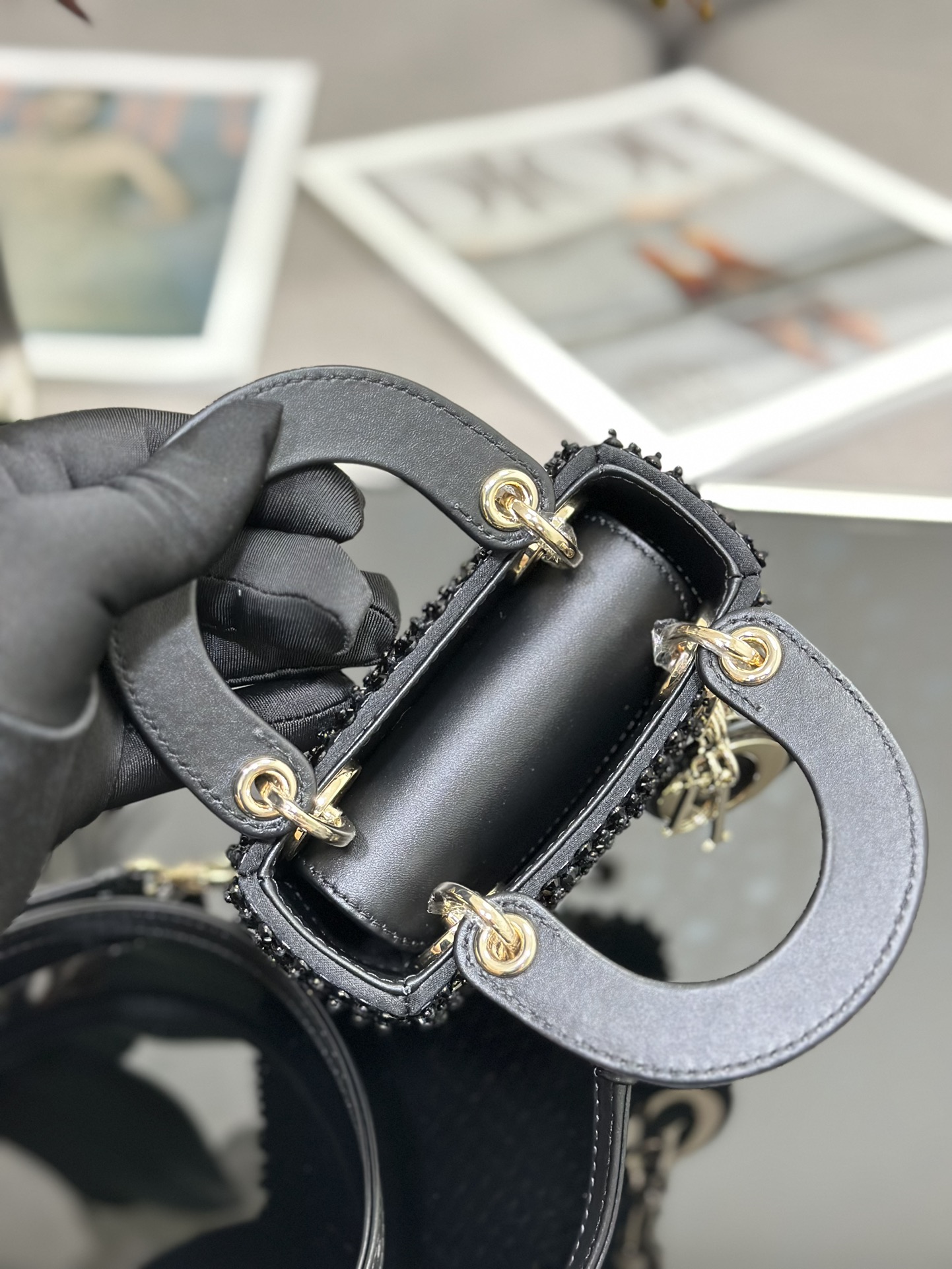 Handbags Lady Dior S0856 size:12*10.5*5 cm - vstockx