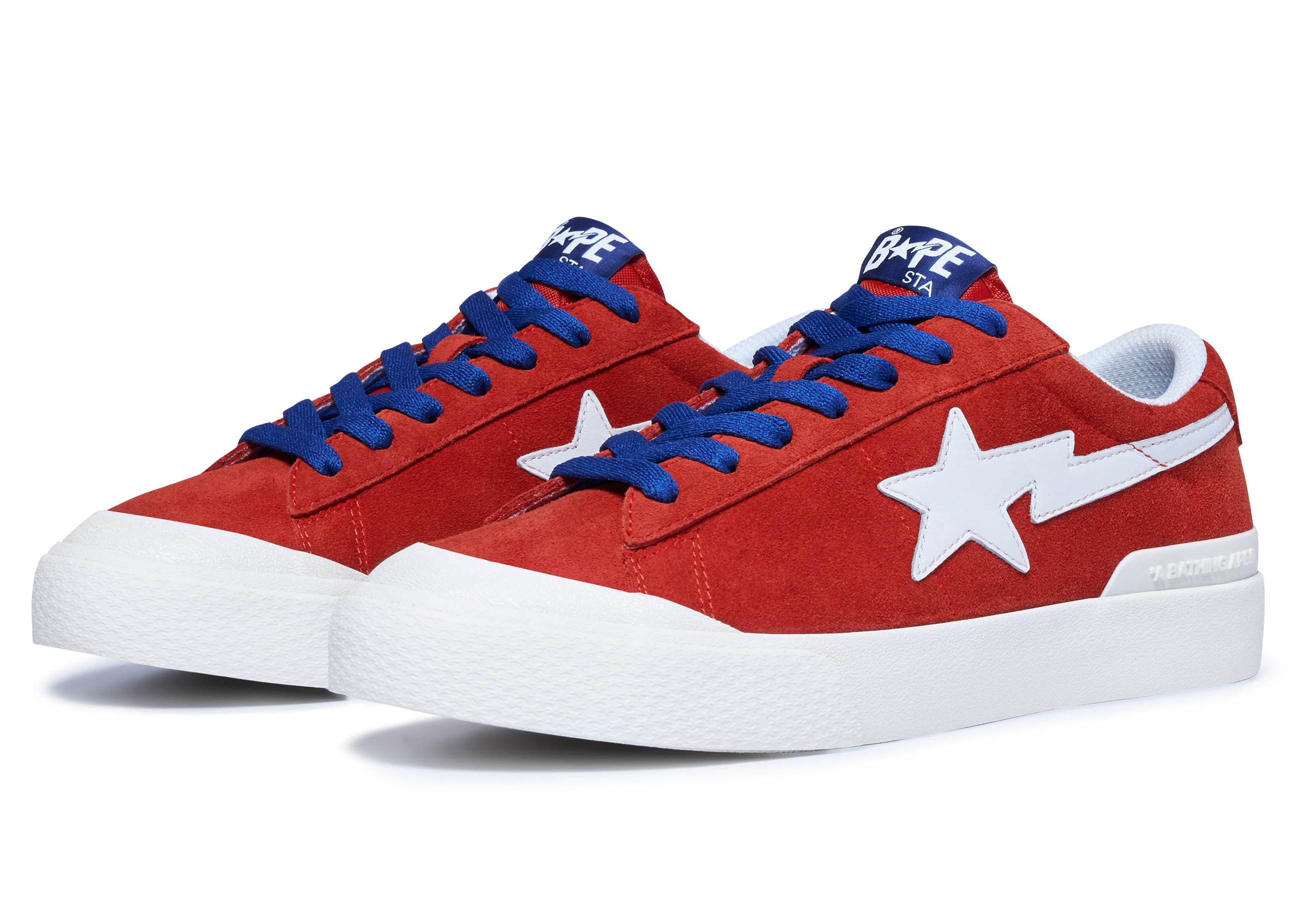 A Bathing Ape Mad Sta Red - vstockx