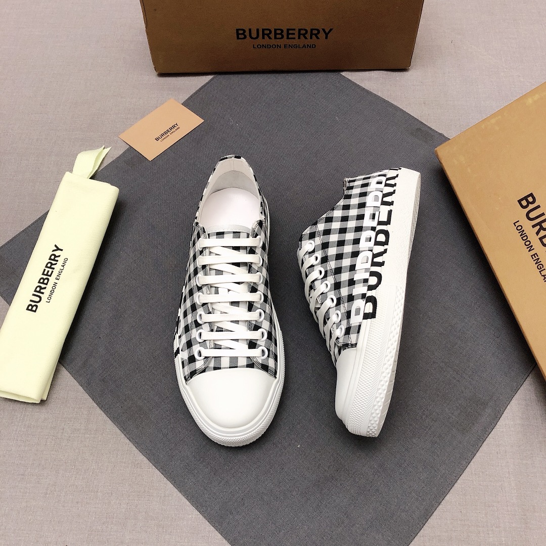 Burberry Perforated Check Sneaker 11 - vstockx