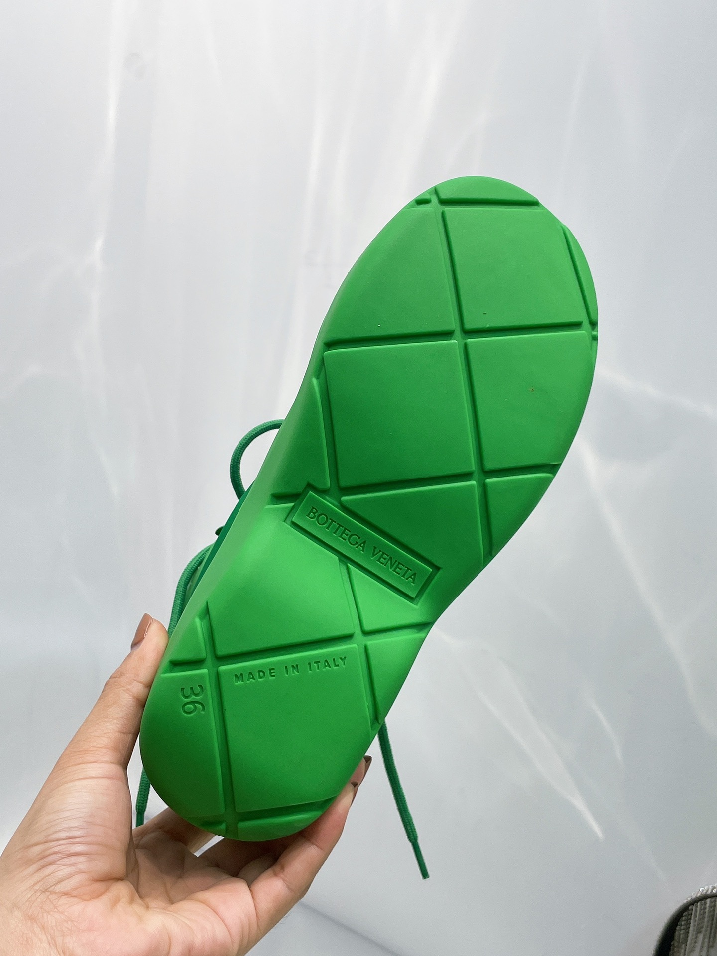 Bottega Veneta Puddle Bomber Lace-up Rubber And Shell Boots 2 - vstockx