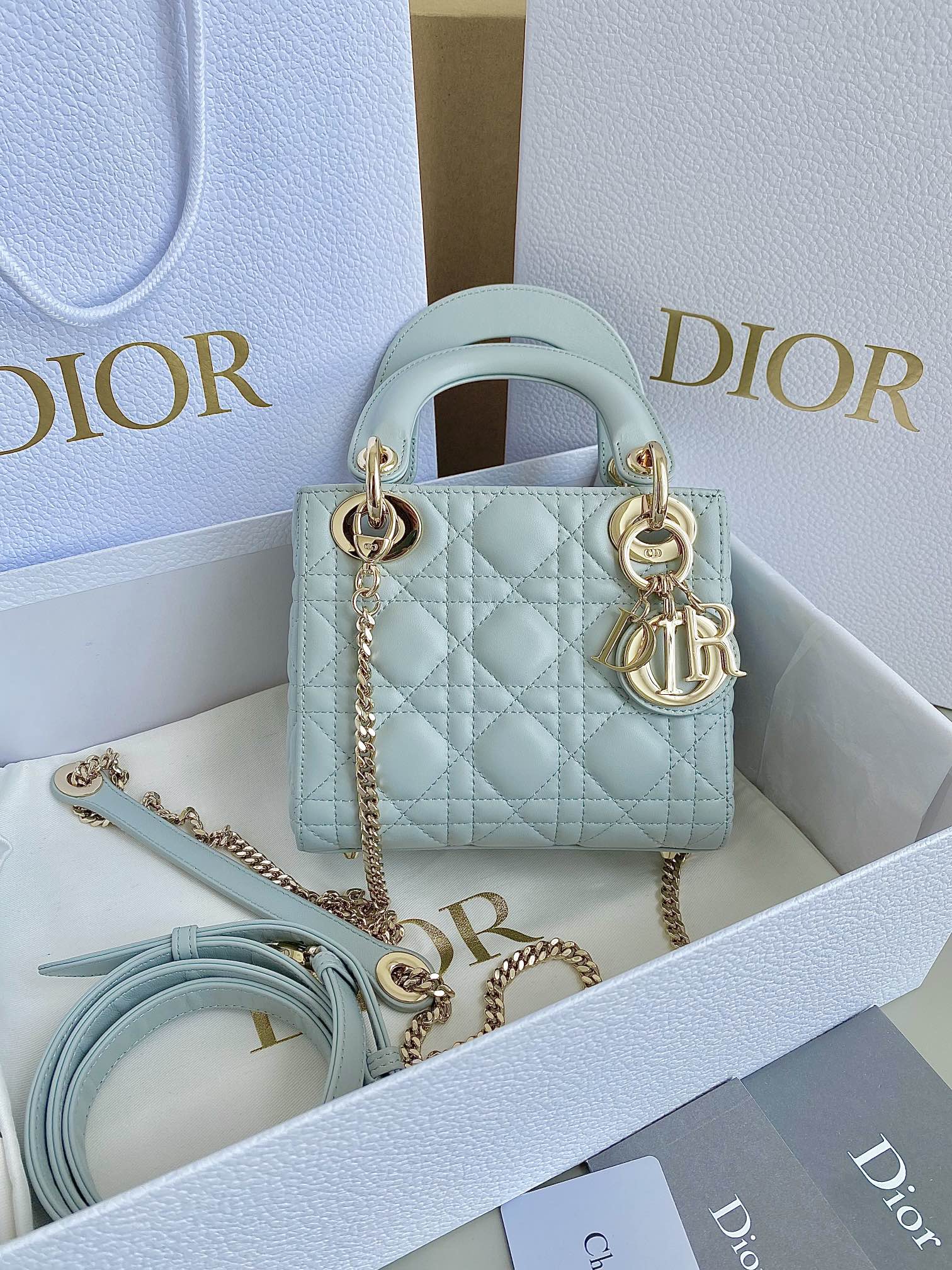 Handbags Dior 6603 size:17*7*15 cm - vstockx