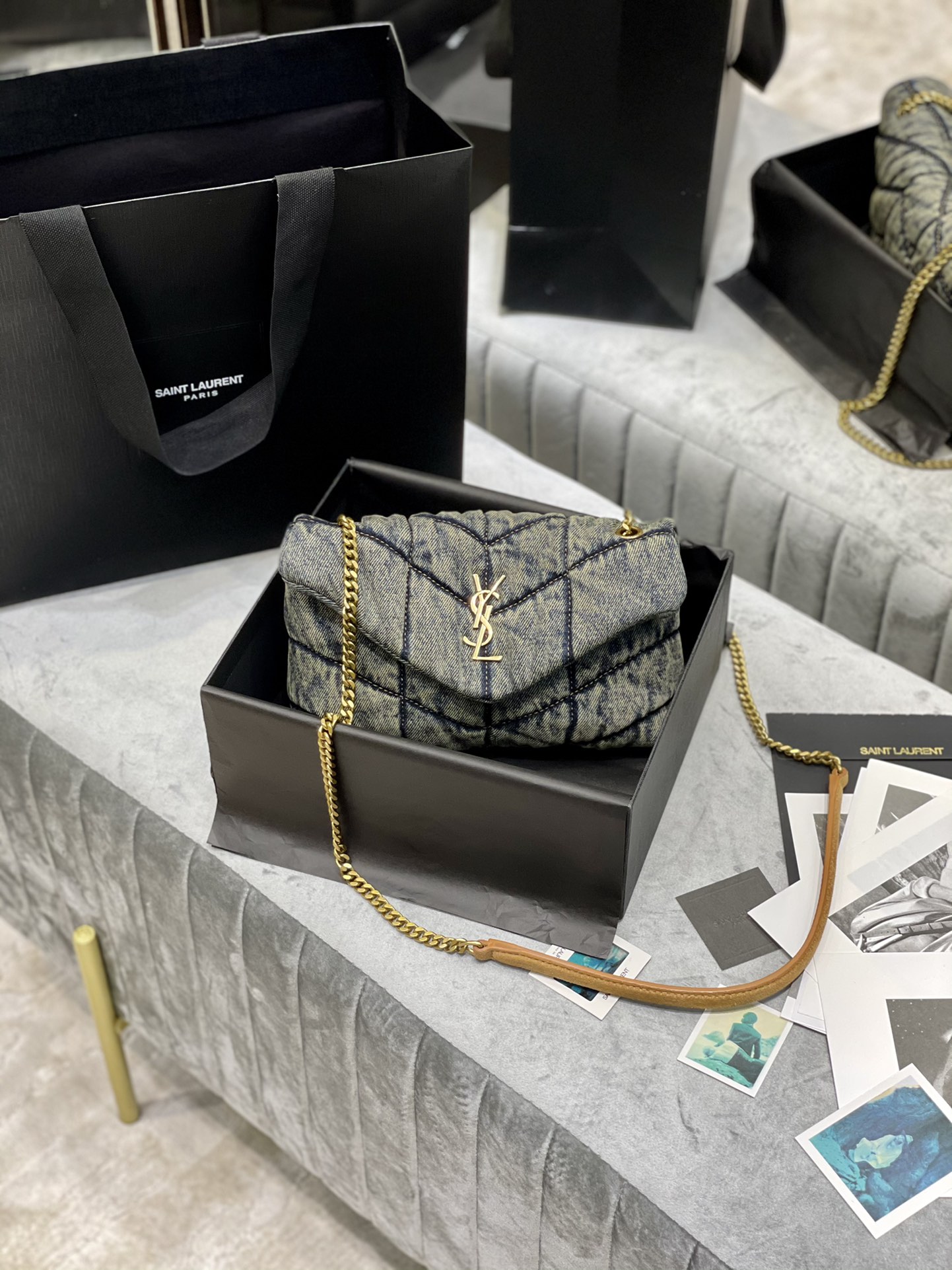 Handbags SAINT LAURENT 610436 size 23  15.8  5.8 cm - vstockx