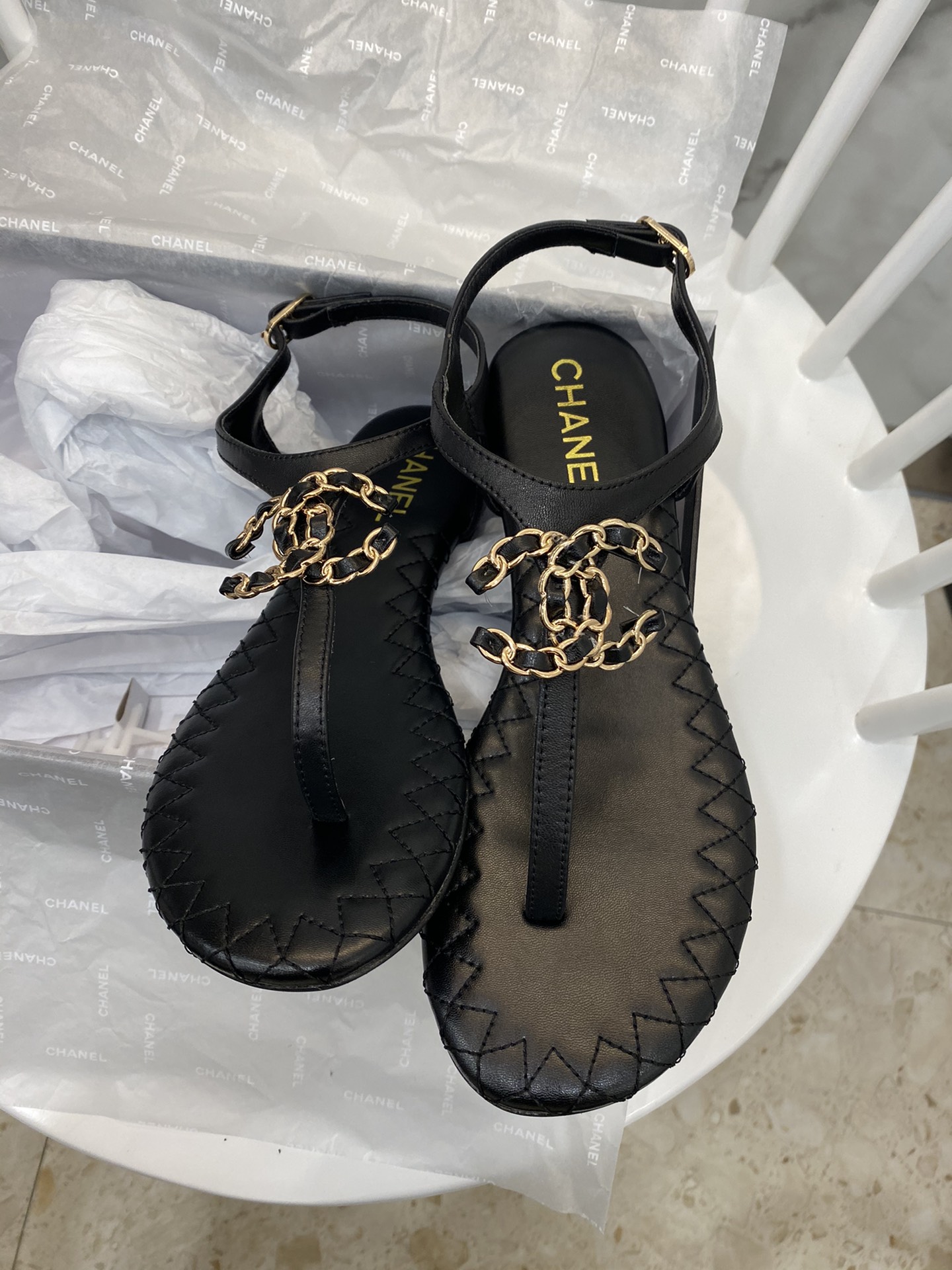 Chanel Slides 51 - vstockx