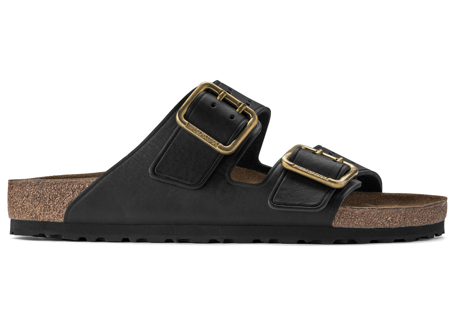 Birkenstock Arizona Bold Leather Roast Black - vstockx