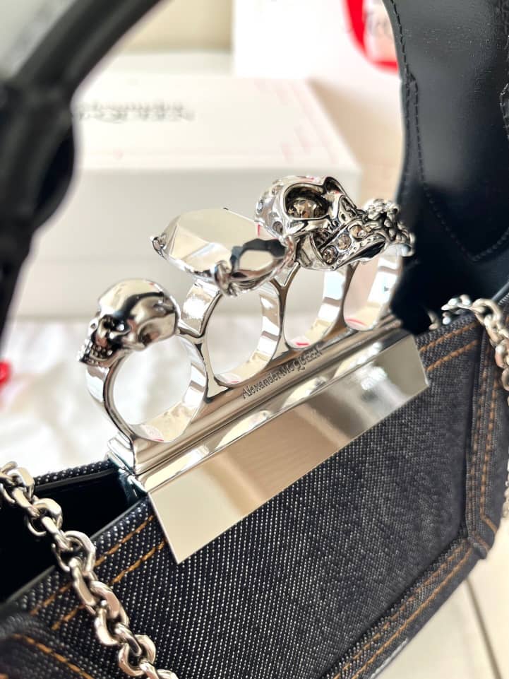 Handbag Alexander McQueen hobo size 20*12*8 cm size 30*18*7 cm - vstockx