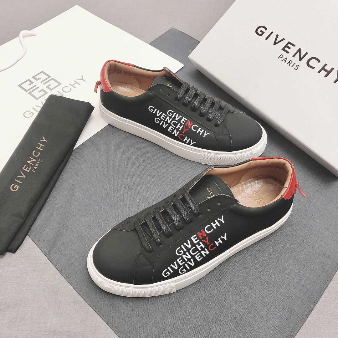 Givenchy Urban Street Logo-print Leather Sneakers 45 - vstockx