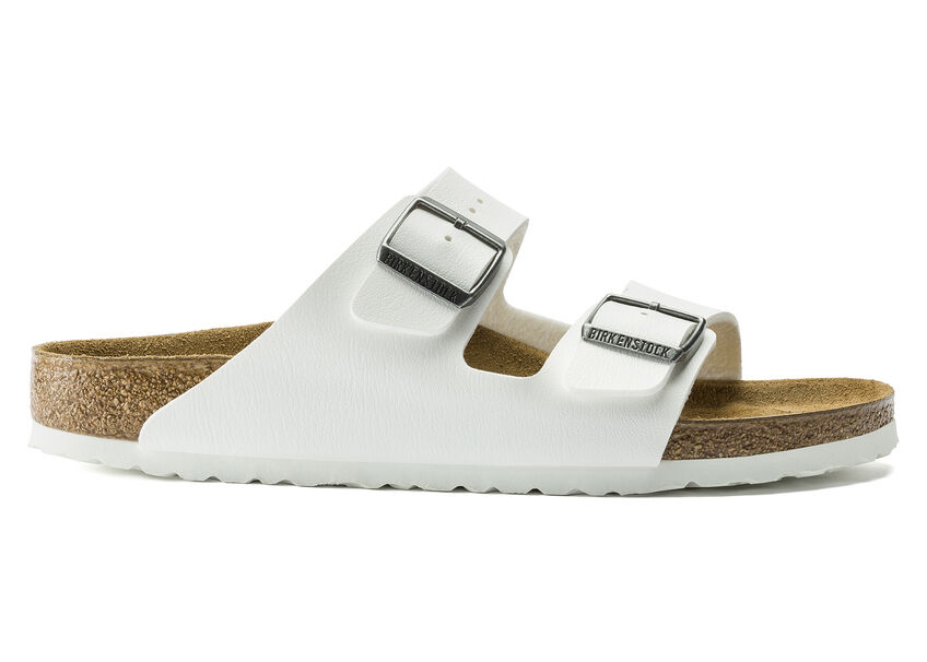 Birkenstock Arizona Birko-Flor White (Women's) - vstockx