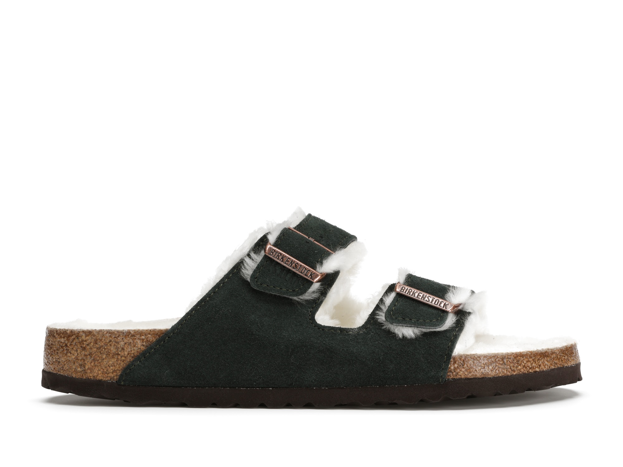 Birkenstock Arizona Shearling Kith Green - vstockx