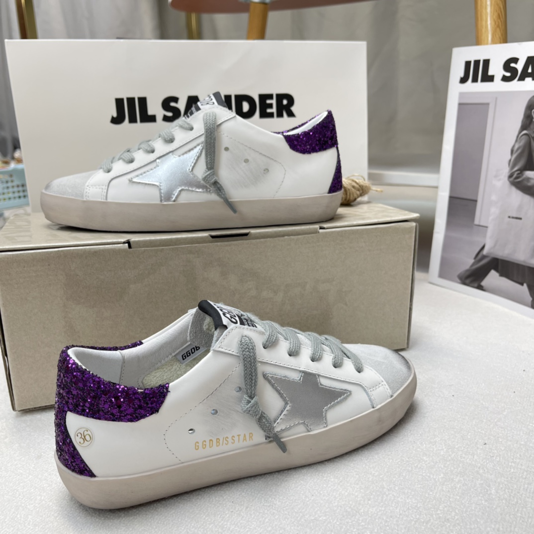Golden Goose Superstar distressed-finish sneakers 20 - vstockx