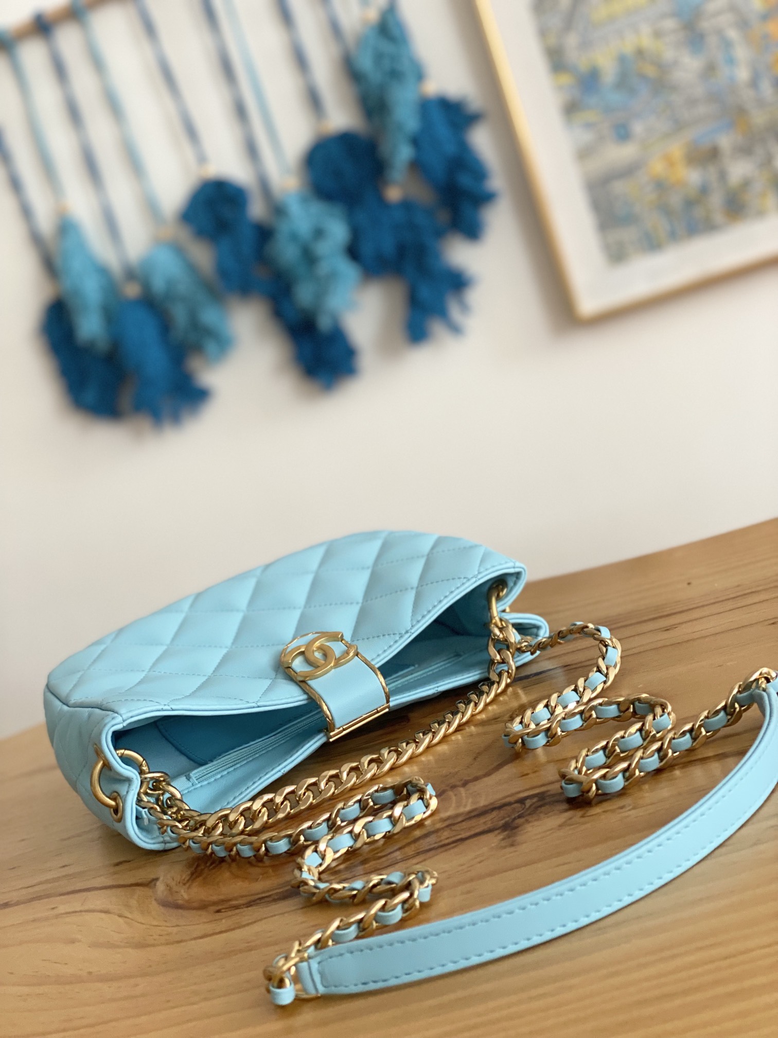 Handbag Chanel 3476 size 17*23*7* cm - vstockx