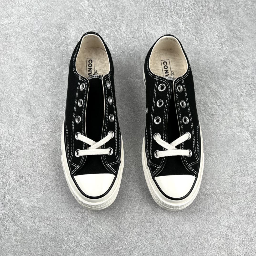 Converse Chuck Taylor All-Star 70 Ox Black White - vstockx
