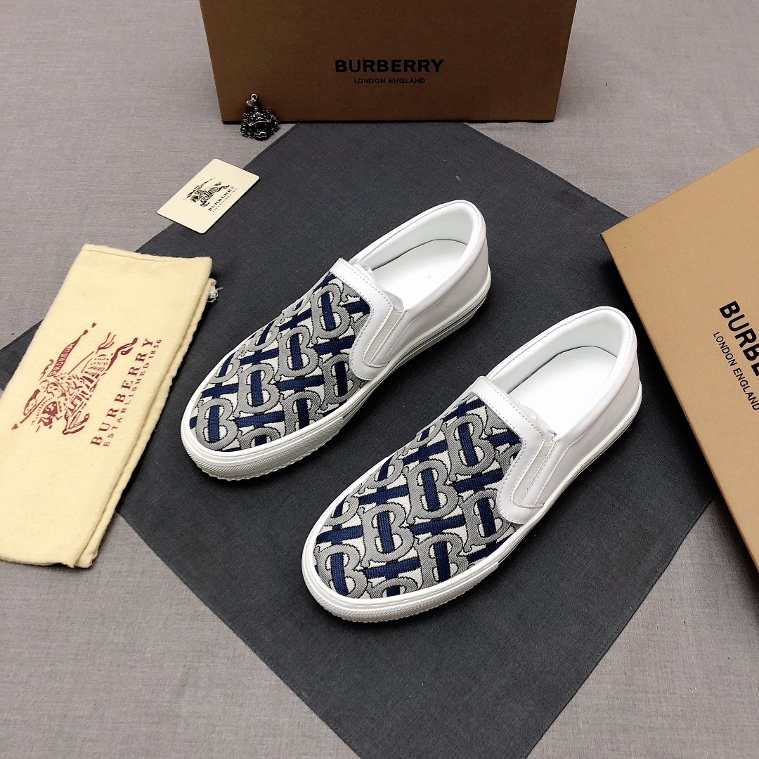 Burberry Perforated Check Sneaker 2 - vstockx