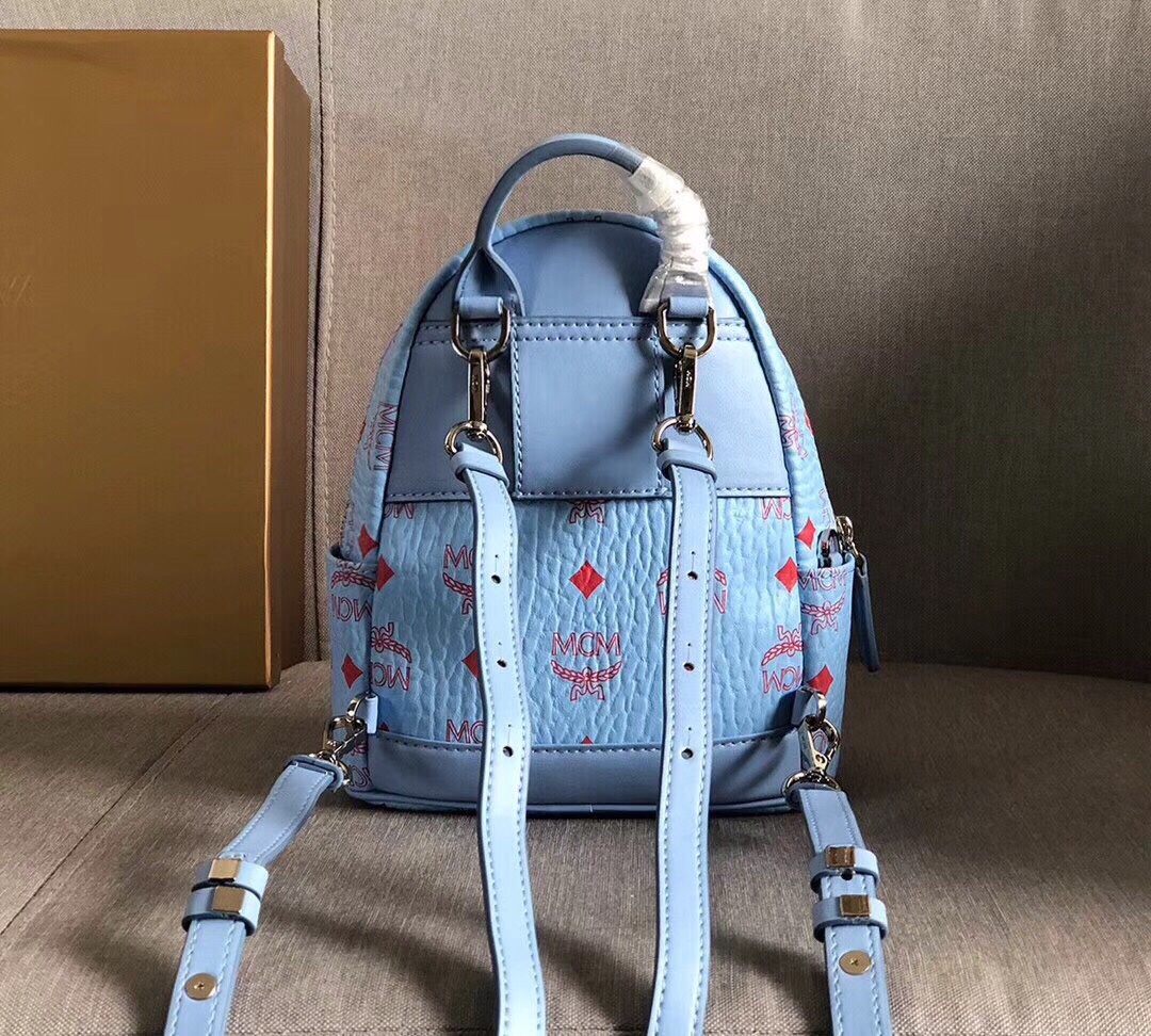 Handbags MCM Visetos size:17*21*11 cm - vstockx