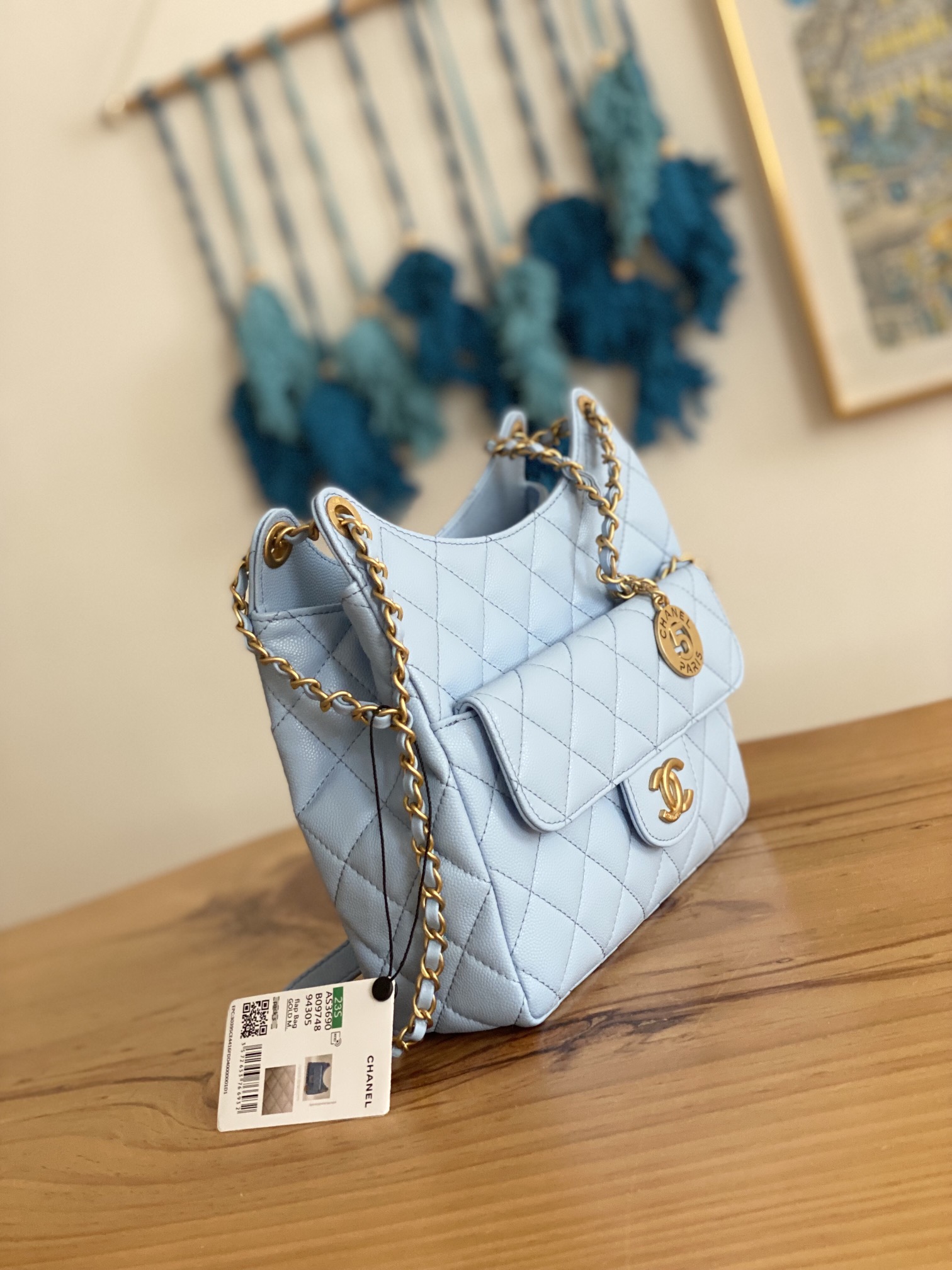 Handbag Chanel AS3690 size 21.5  22.5  7 cm - vstockx