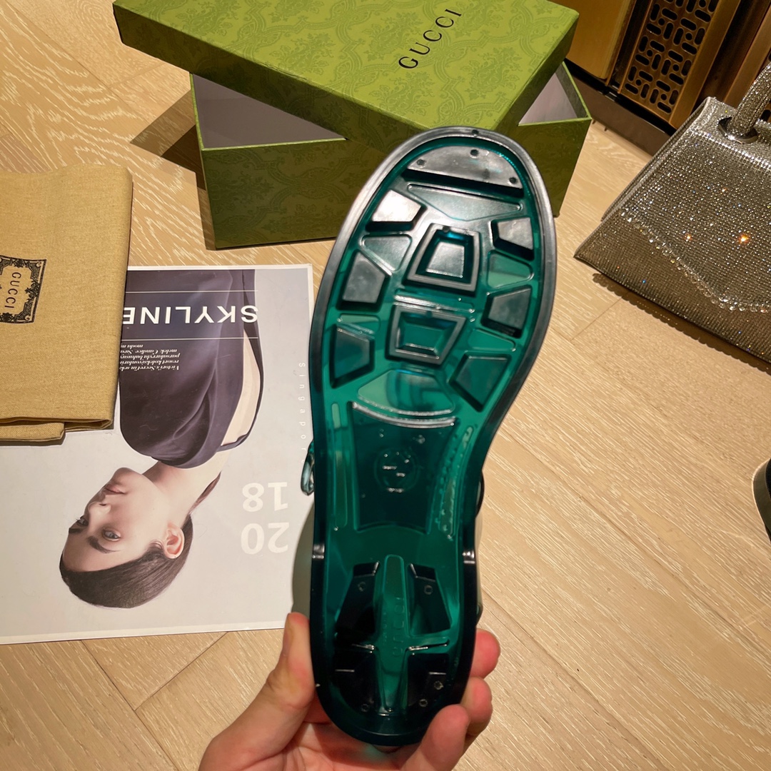 Gucci Women's sandal with Double G Women 11 - vstockx