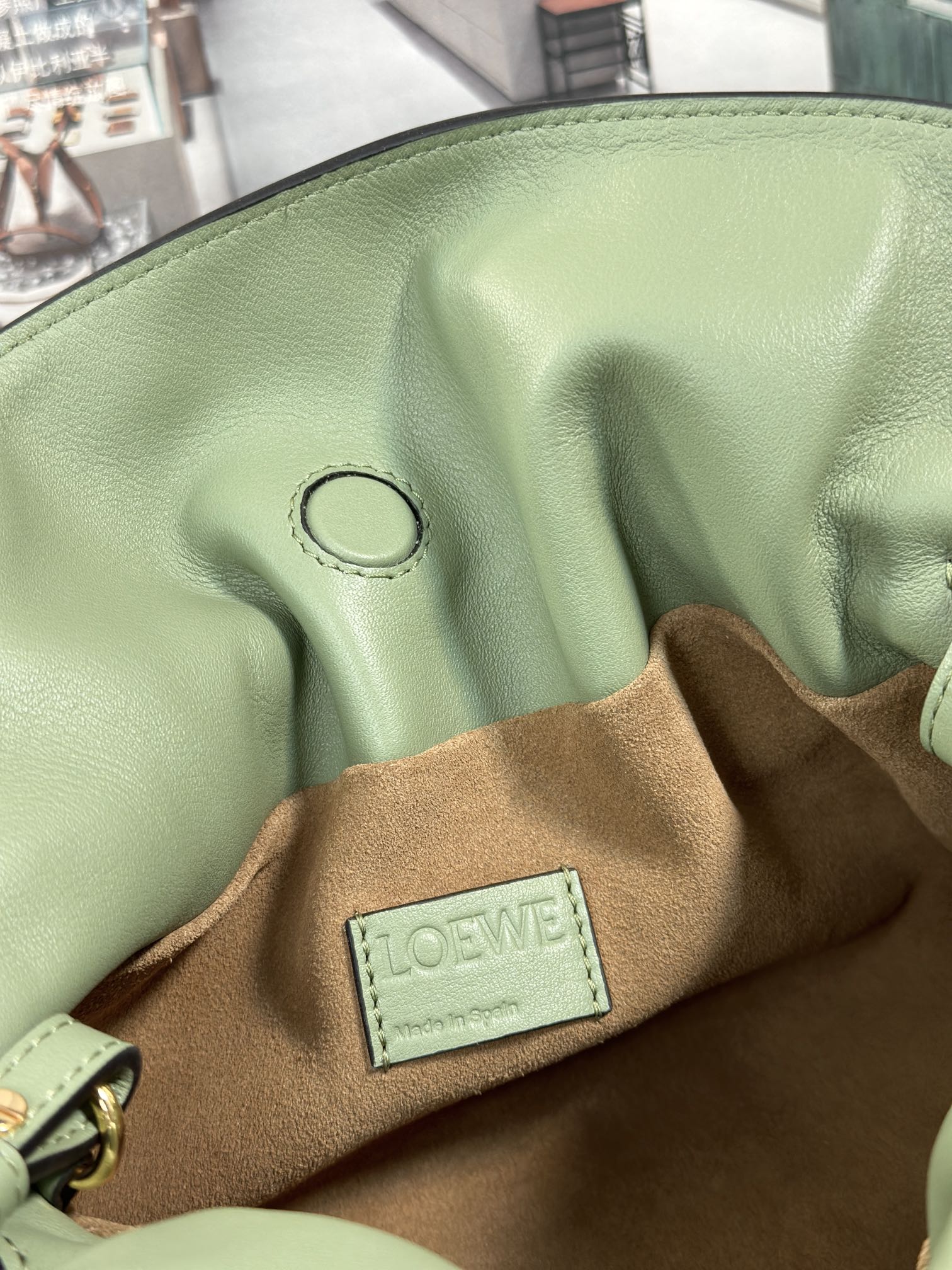 Handbags LOEWE mini flamenco clutch size:22.5-18-9 cm - vstockx