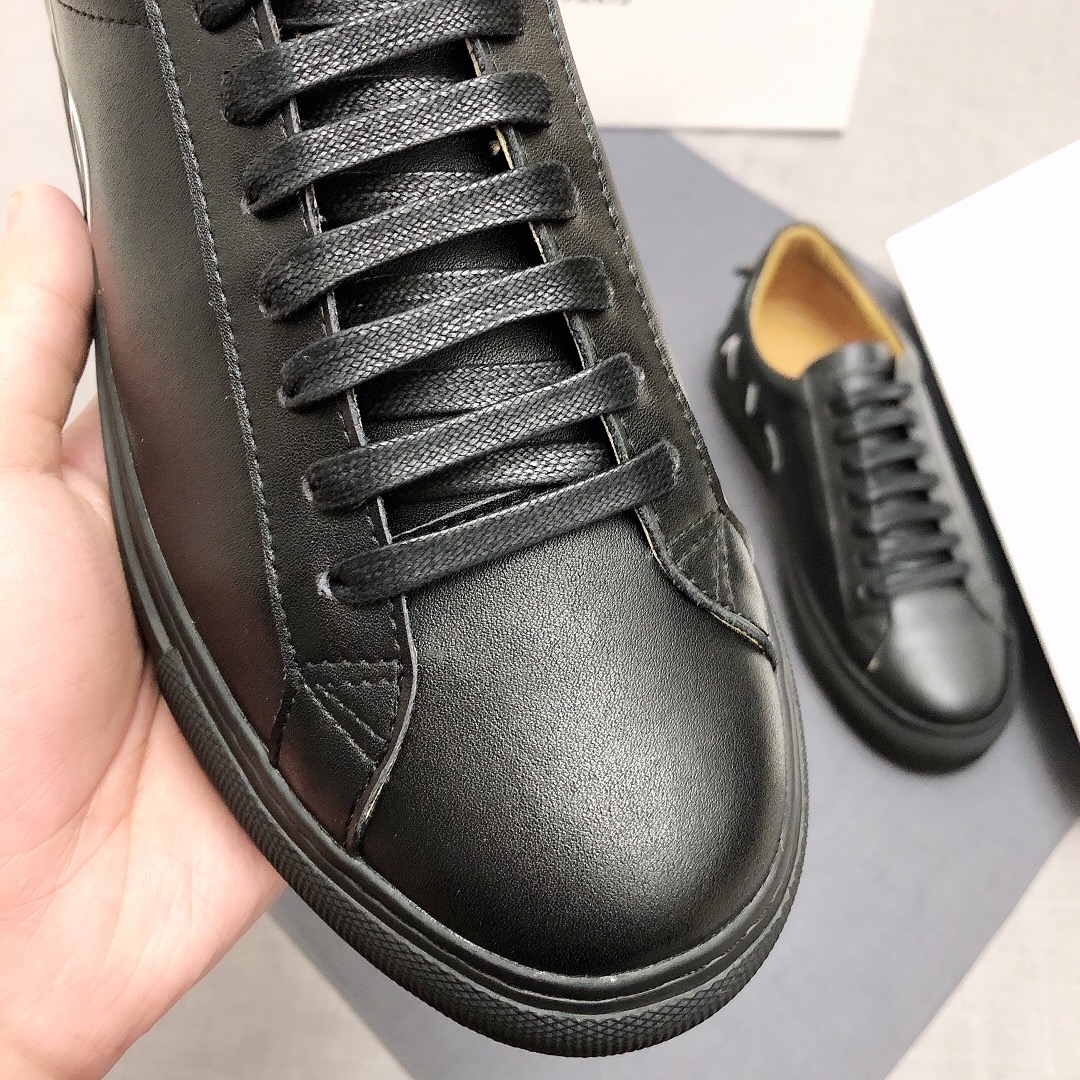Givenchy Urban Street Logo-print Leather Sneakers 41 - vstockx