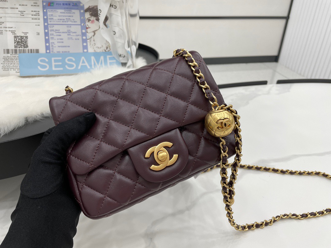 Handbag Chanel AS1786 size 18  13  7 cm - vstockx