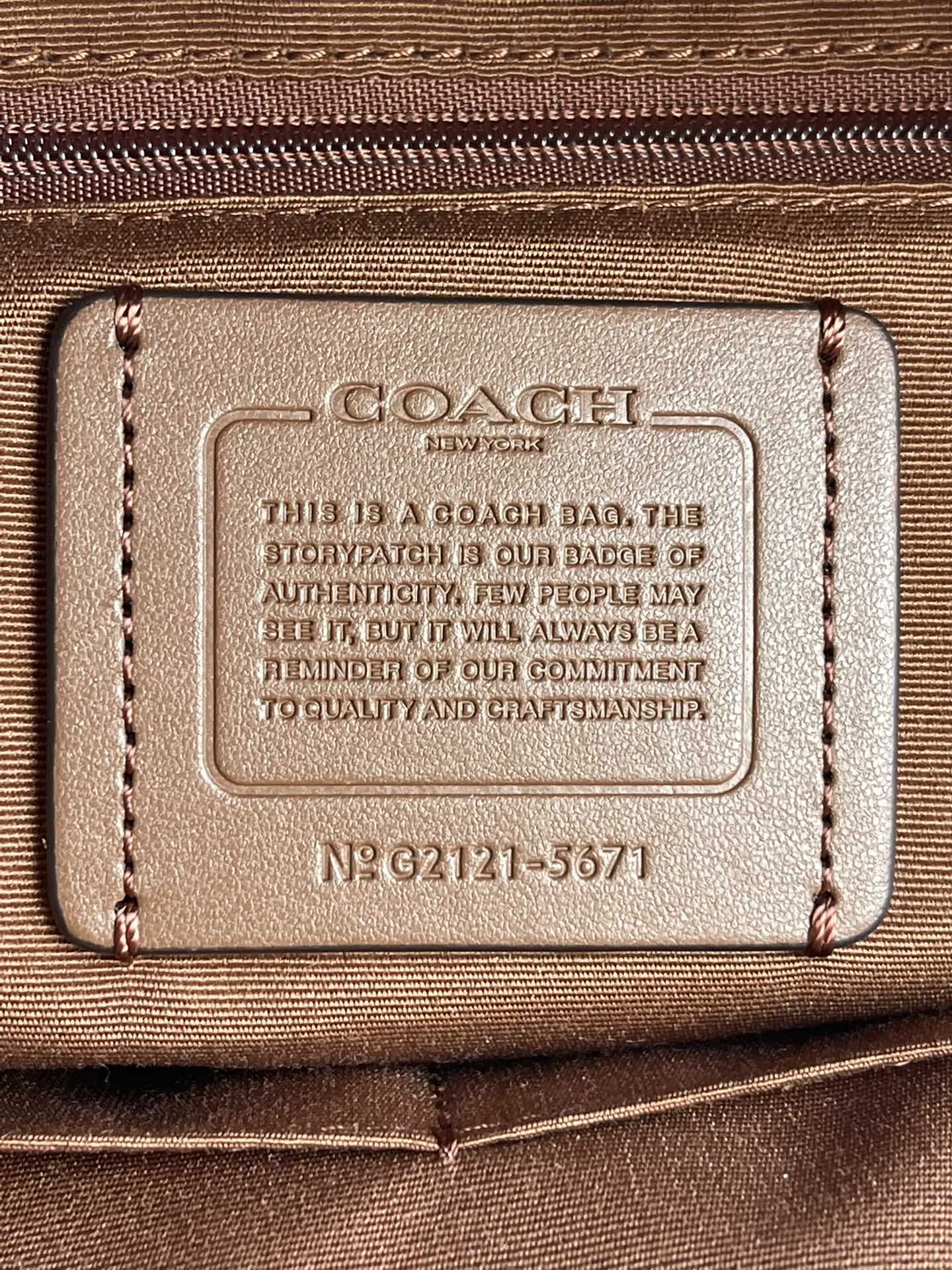 Handbags Coach 5671 size:27*36*13 - vstockx