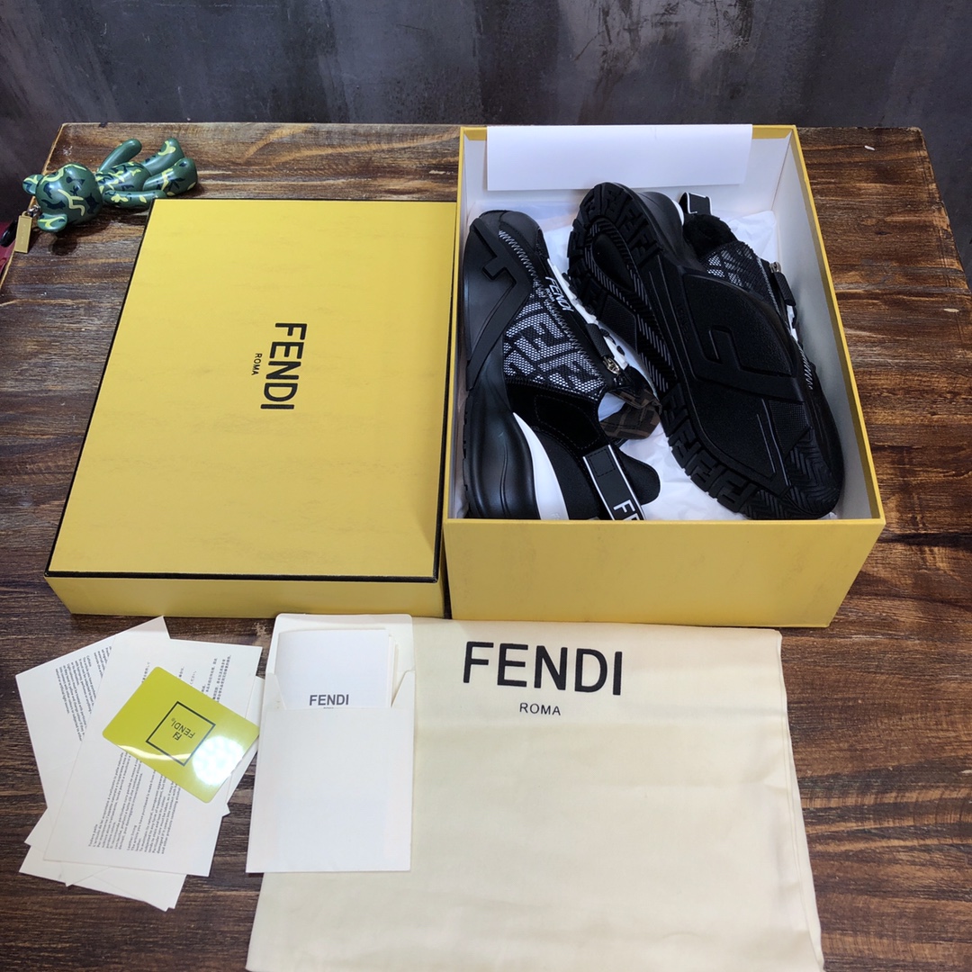 Fendi Flow Ff Sneakers 3 - vstockx