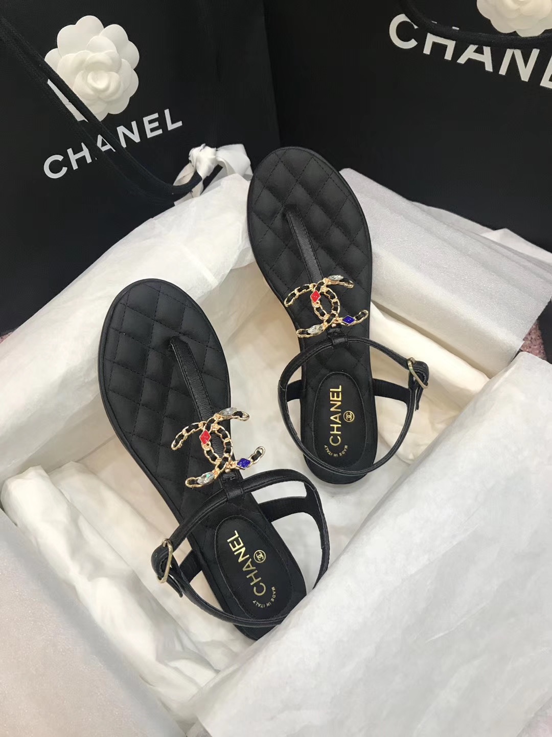 Chanel Slides 49 - vstockx