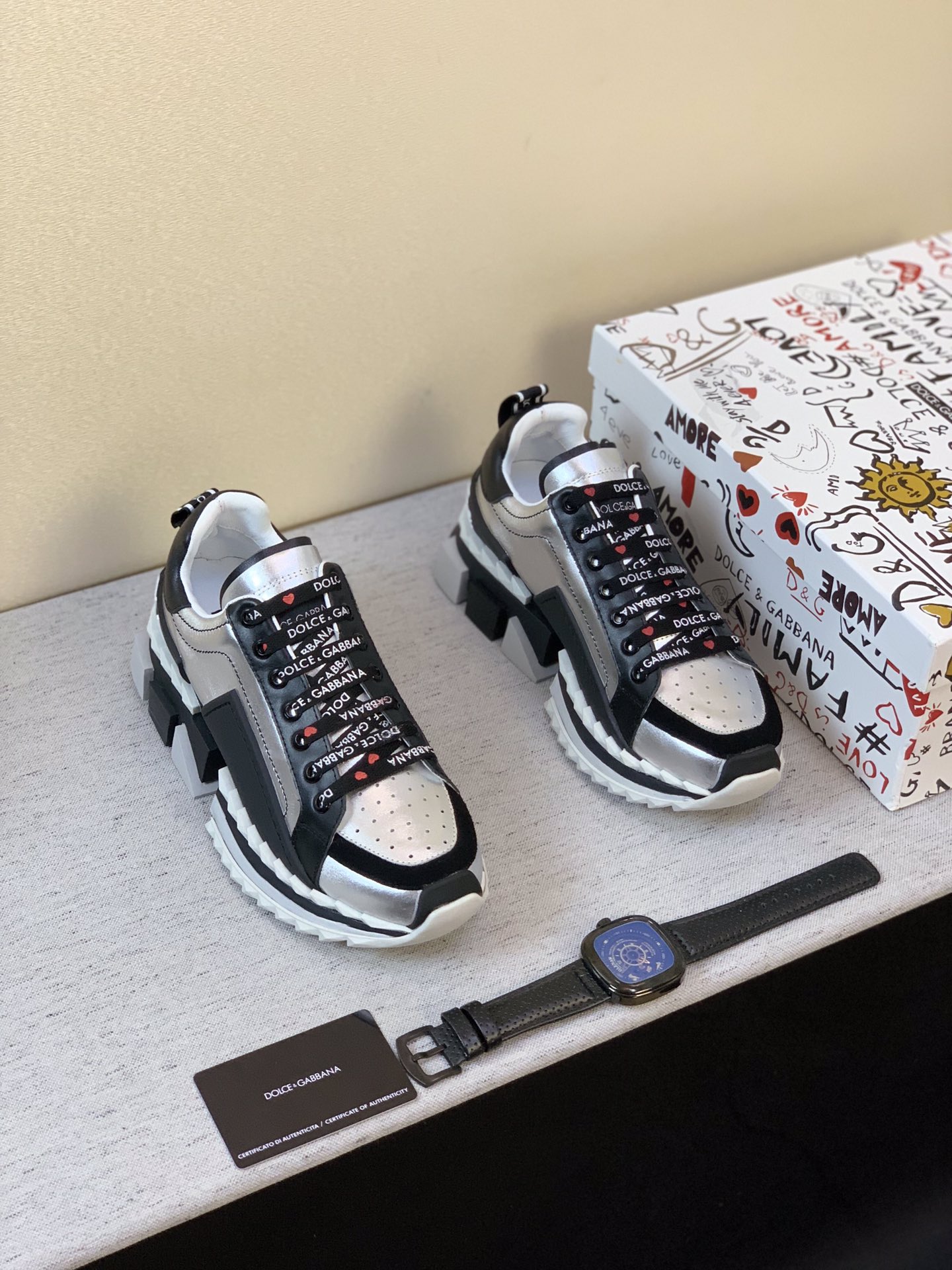 Dolce & Gabbana Low Tops Sneakers 34 - vstockx