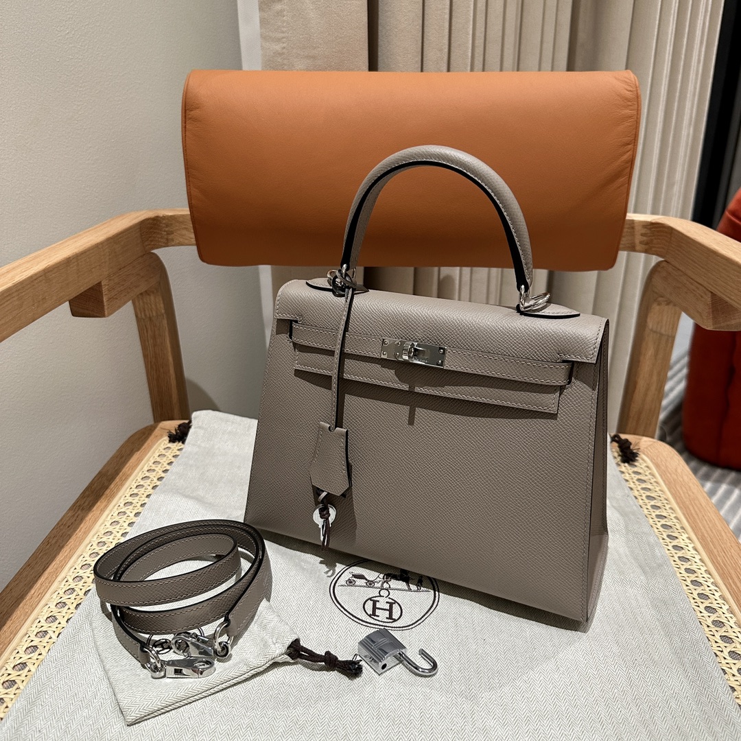 Handbags Hermes Kelly size:25 cm - vstockx