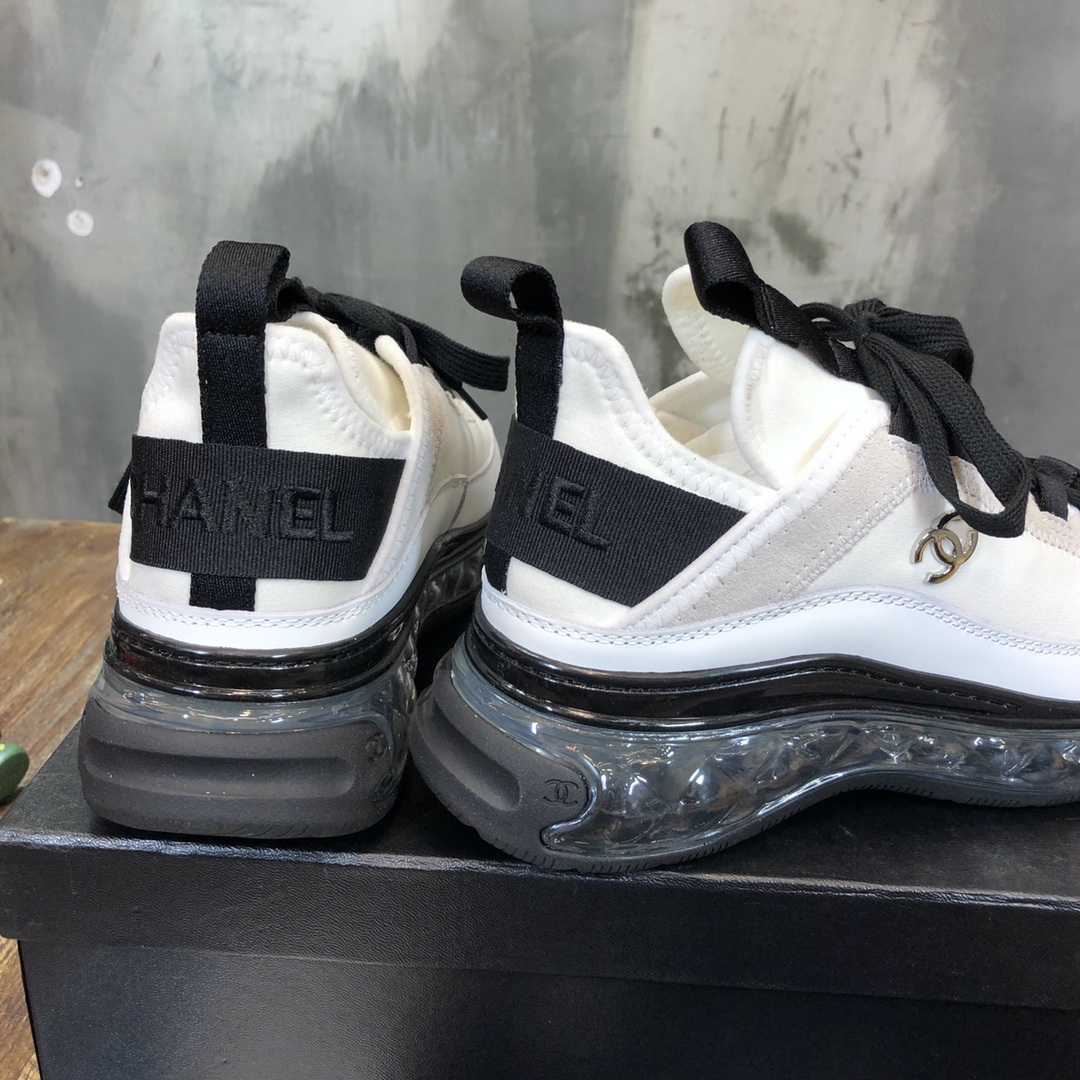 Chanel Fabric & Suede Calfskin Low Top Sneaker 13 - vstockx