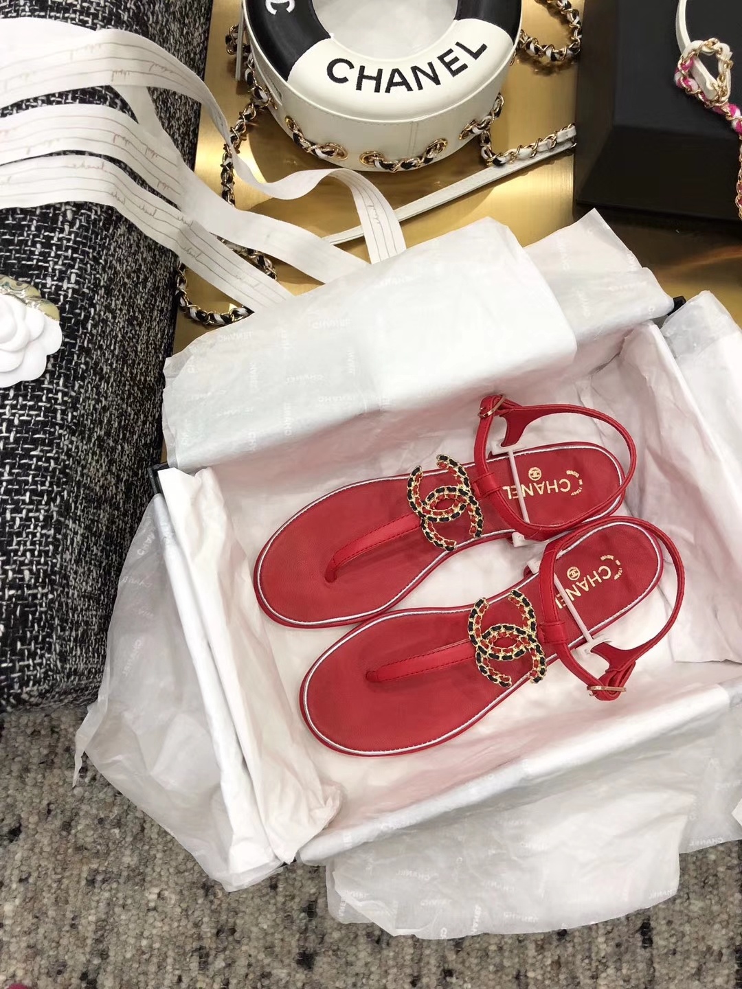 Chanel Slides 41 - vstockx