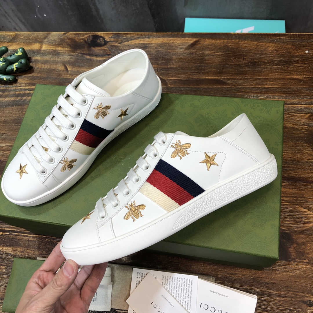 Gucci Ace Bees and Stars - vstockx