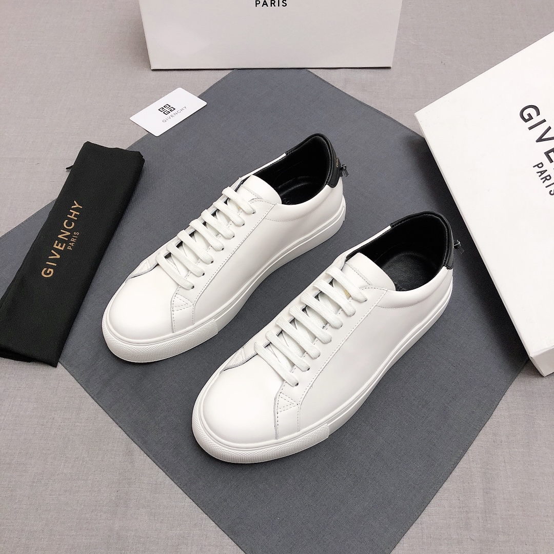 Givenchy Urban Street Logo-print Leather Sneakers 37 - vstockx