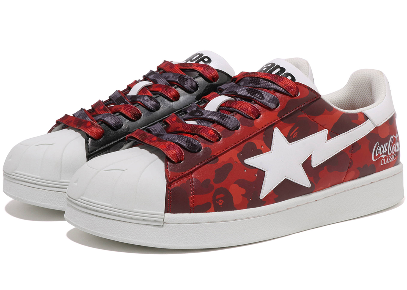 A Bathing Ape Skull Sta Coca Cola - vstockx