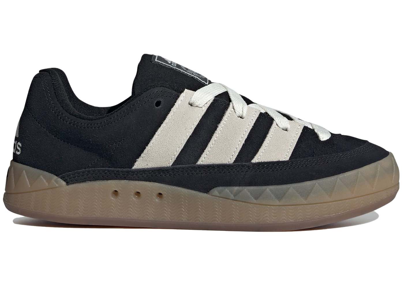 adidas Adimatic Core Black Off White Gum - vstockx