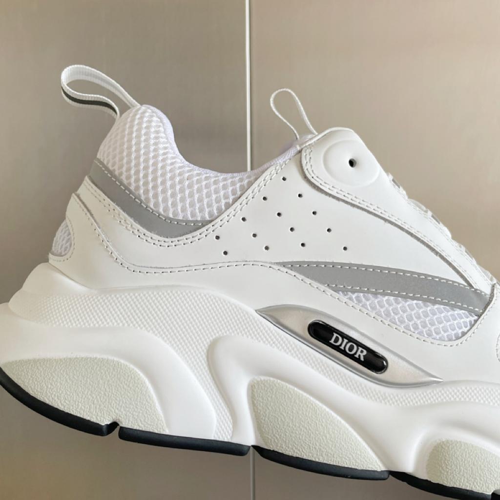 Dior B22 White Silver - vstockx