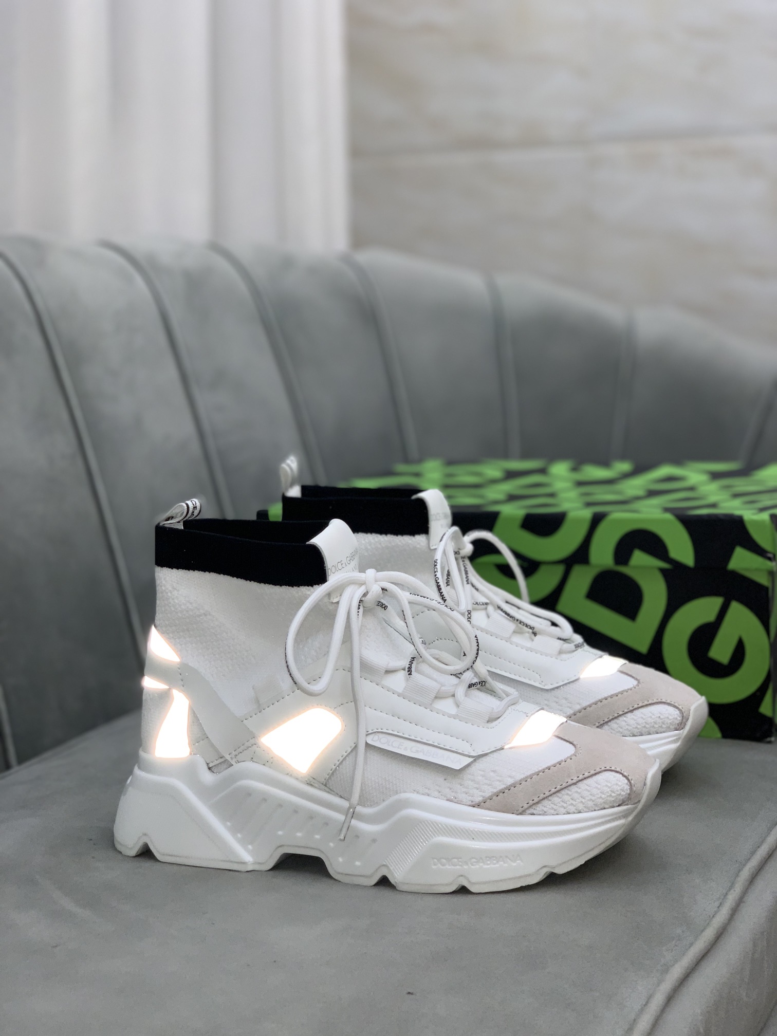 Dolce & Gabbana High-Tops chunky sneakers 9 - vstockx