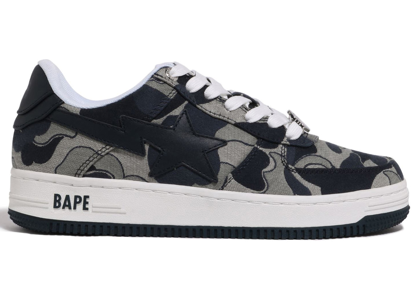 A Bathing Ape Bape Sta Cookie Camo 2 Beige - vstockx