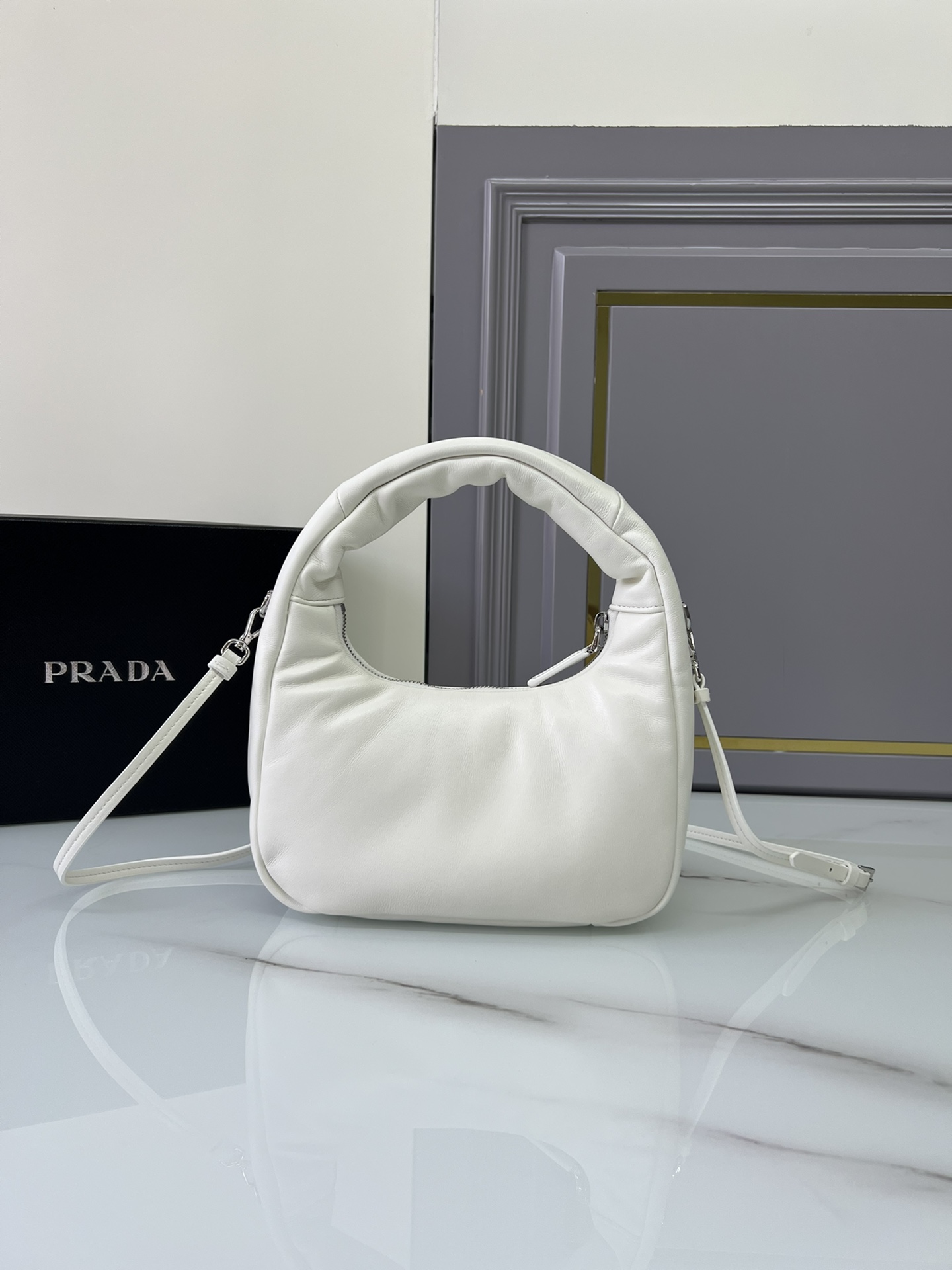 handbags prada 1BA384 21*12.5*6.5 - vstockx