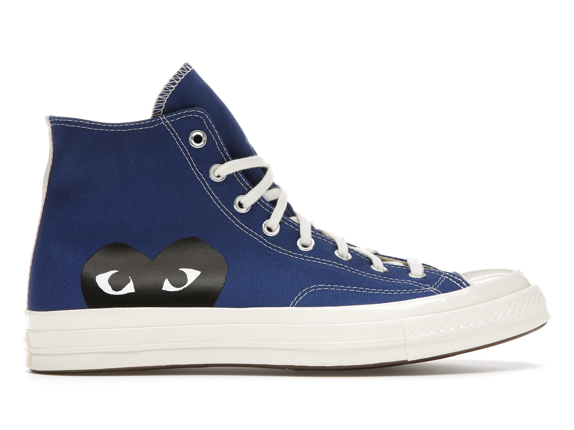 Converse Chuck Taylor All-Star 70s Hi Comme des Garcons PLAY Blue - vstockx