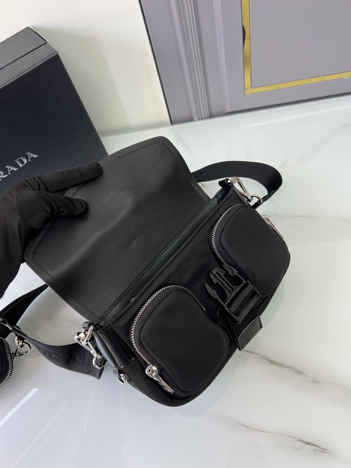 handbags prada 1BD295 23*12.5*5.5 - vstockx