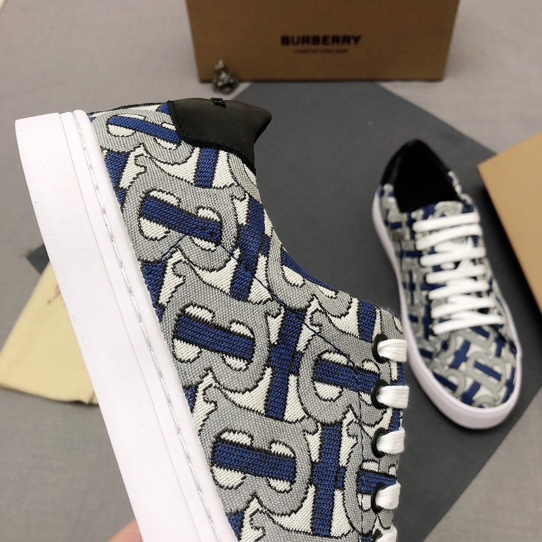 Burberry Perforated Check Sneaker 7 - vstockx