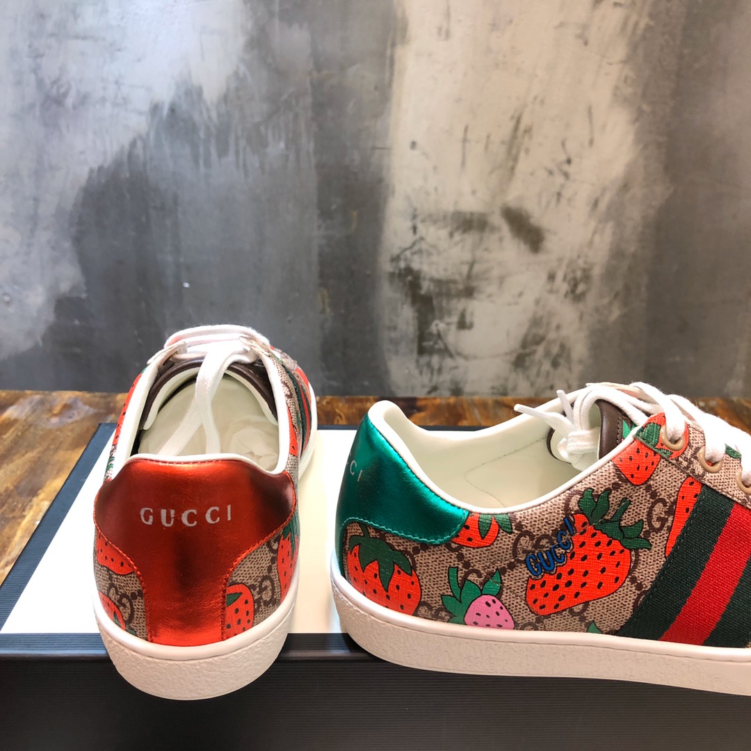 Gucci Ace Strawberry - vstockx